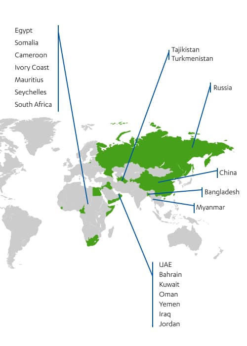 Global Network Map